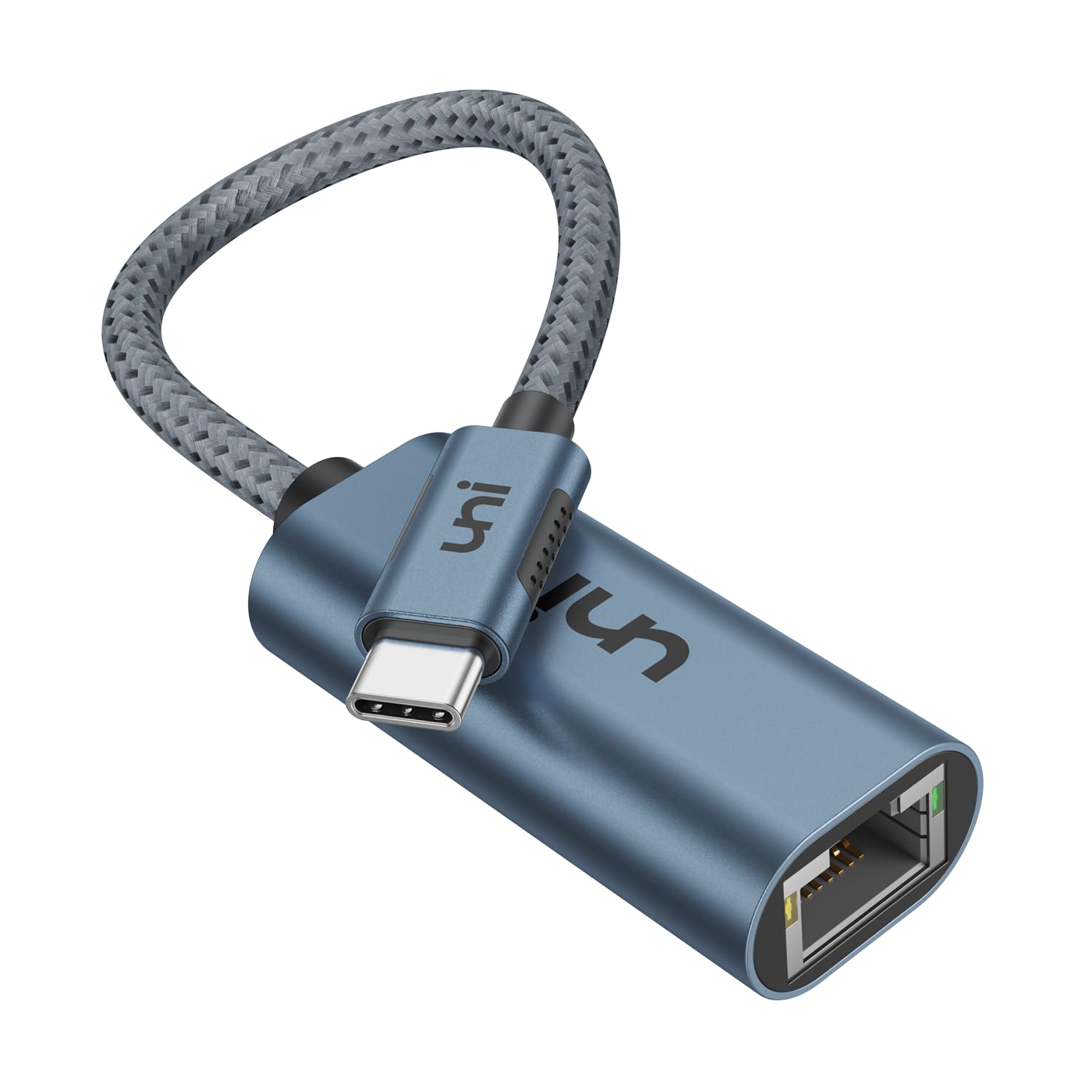 Foto 2 pulgar | Adaptador Usb C A Ethernet Uni Thunderbolt 3/4 1 Gbps Azul - Venta Internacional.