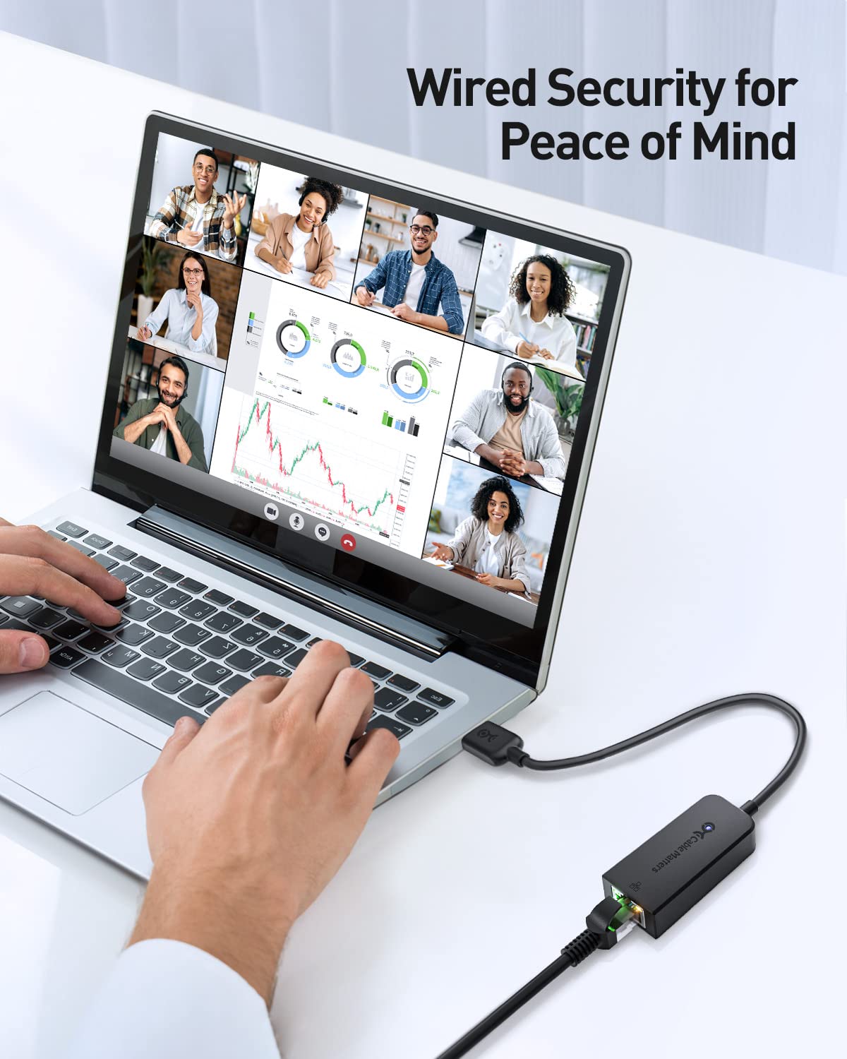 Foto 4 | Cable Adaptador Usb A Ethernet Matters Usb 3.0  Paquete De 2 - Venta Internacional.