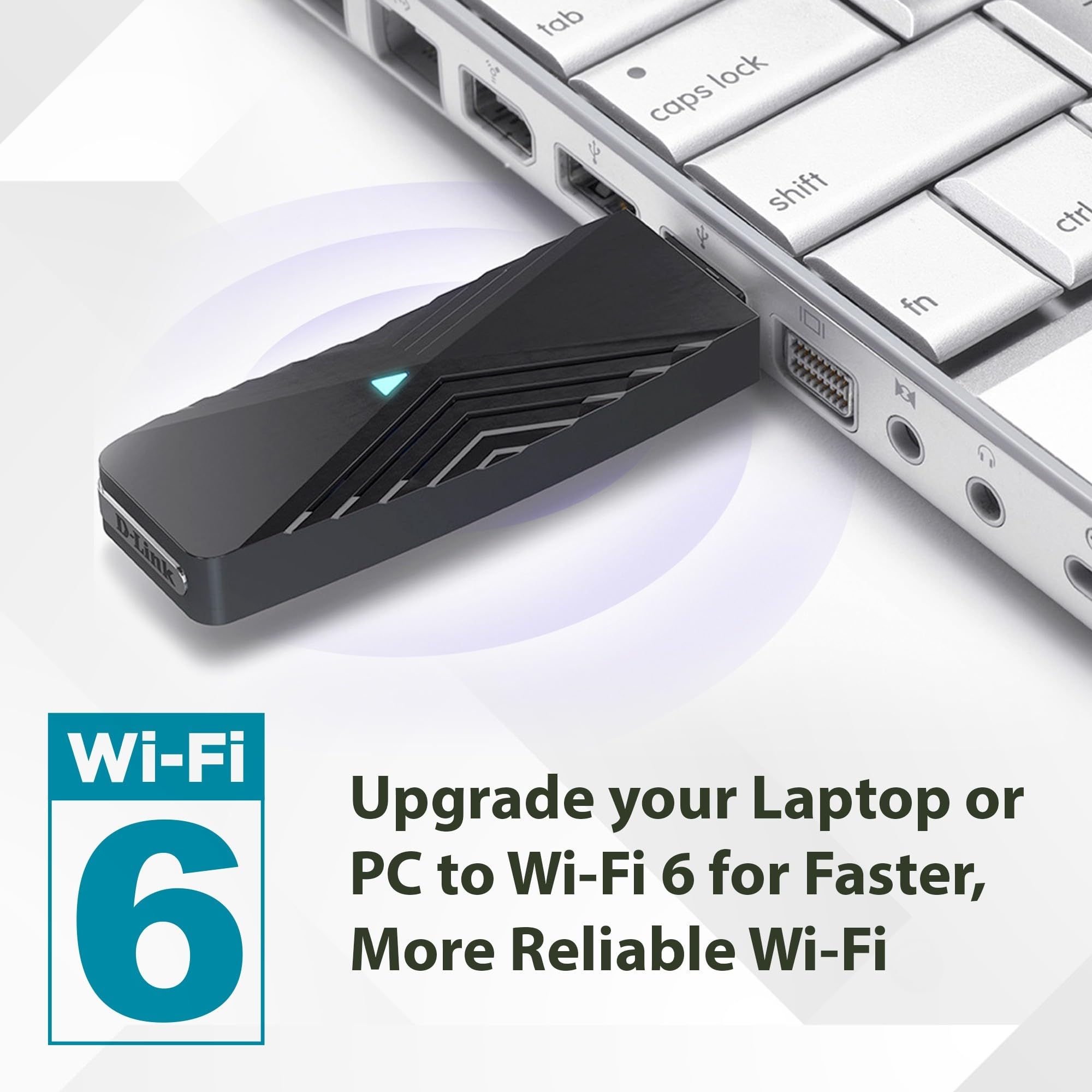 Foto 4 pulgar | Adaptador Wifi 6 D-link Dwa-x1850-b1 Ax1800 Usb 3.0 Para Pc Negro - Venta Internacional.