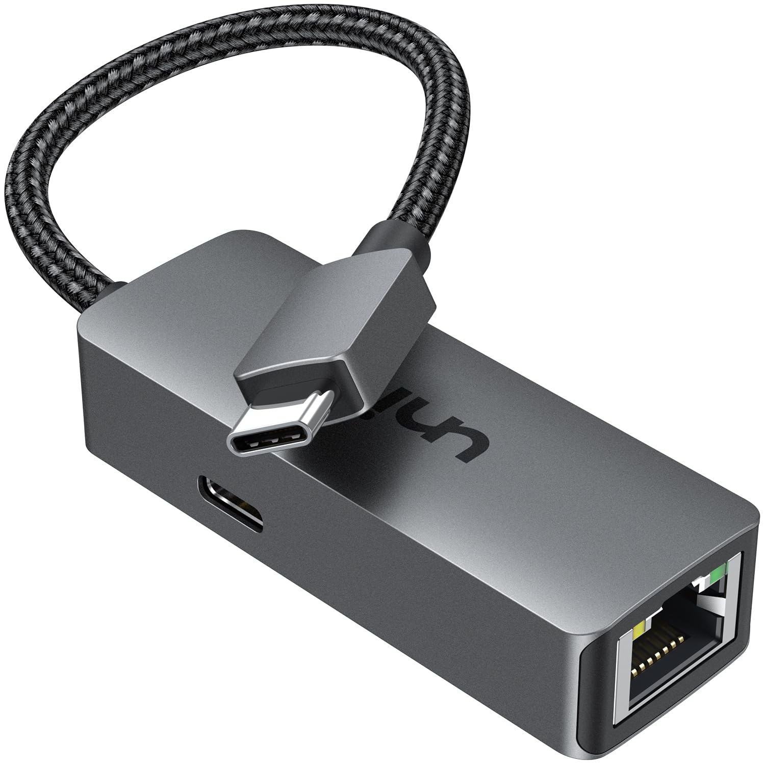 Foto 2 pulgar | Unidad Adaptadora Usb C A Ethernet Con Puerto De Carga De 100 W Y 1 Gbps - Venta Internacional.
