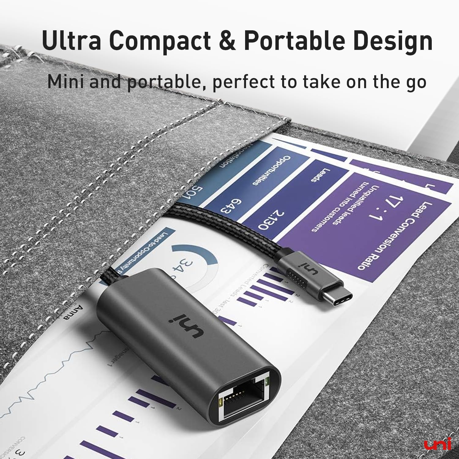 Foto 7 pulgar | Adaptador Usb C A Ethernet Para Macbook Pro/air Thunderbolt 3/4 - Venta Internacional.
