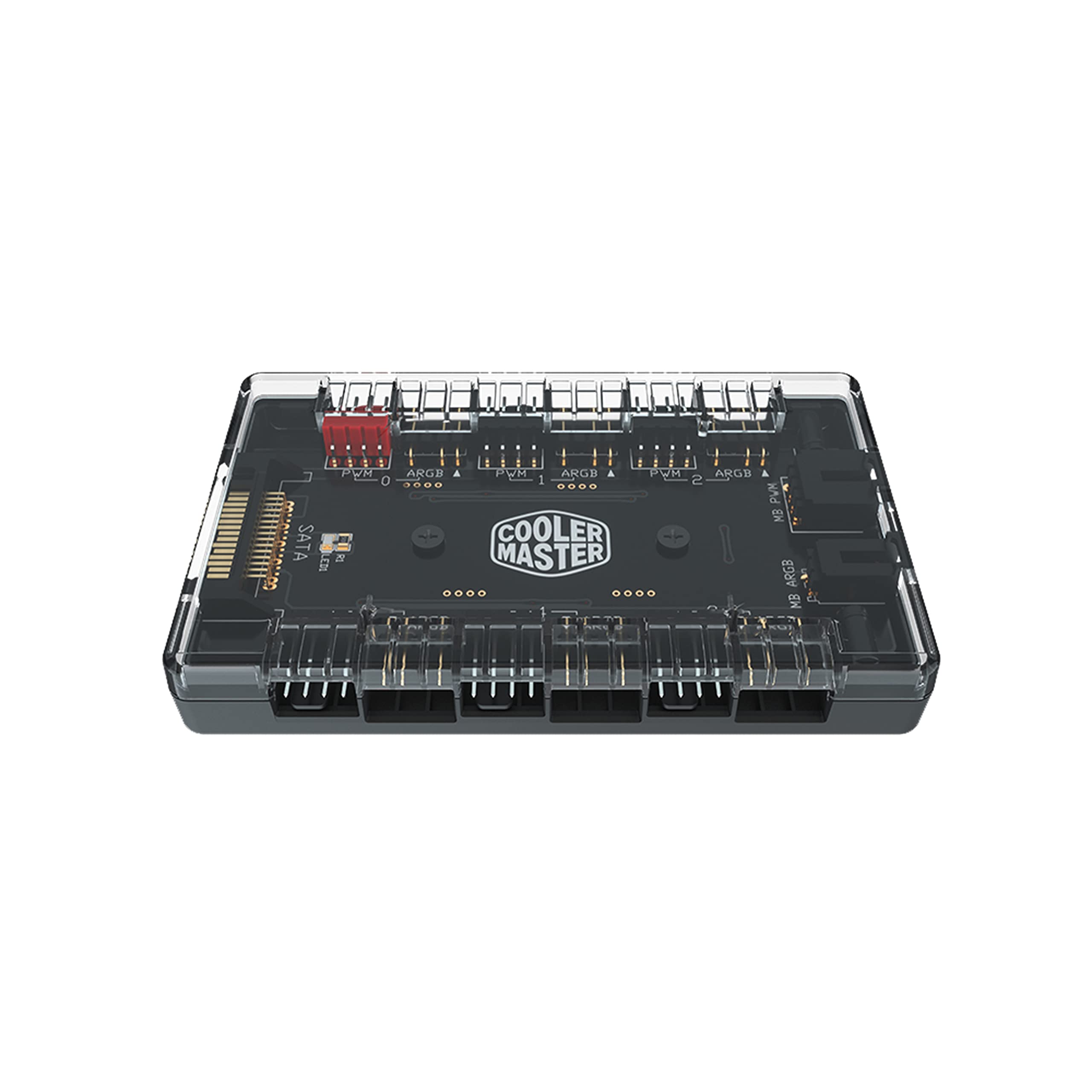 Foto 3 pulgar | Hub Cooler Master Argb Y Pwm De 1 A 6 Puertos - Venta Internacional.