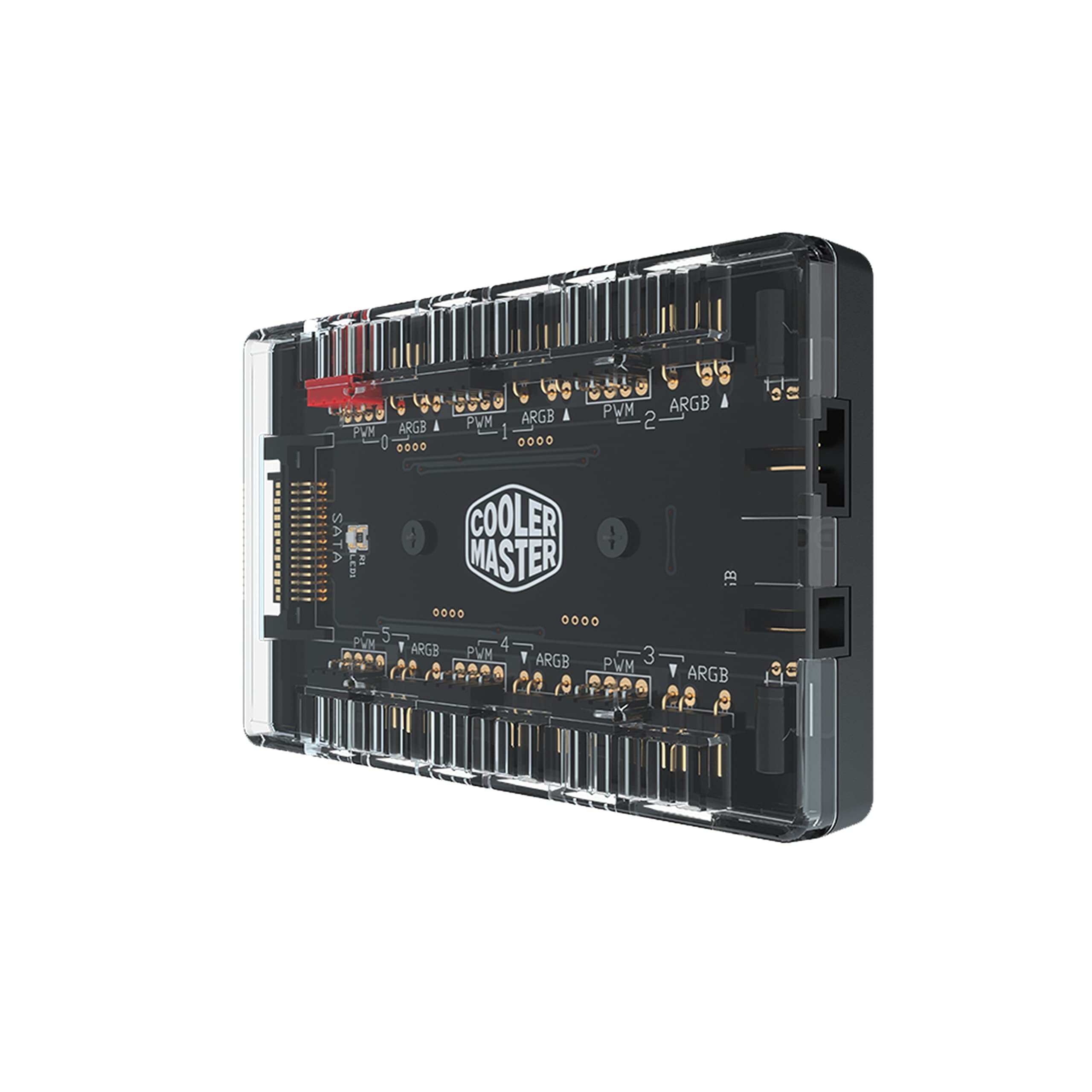 Foto 6 pulgar | Hub Cooler Master Argb Y Pwm De 1 A 6 Puertos - Venta Internacional.