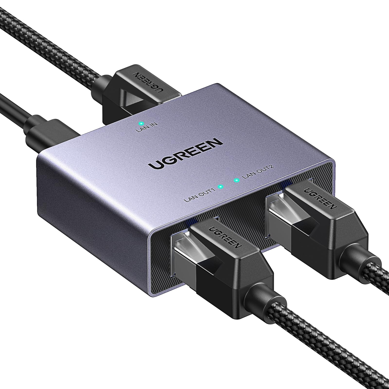 Foto 2 pulgar | Divisor Ethernet Ugreen 1000 Mbps 1 A 2 Para Pc, Portátil, Ps5 - Venta Internacional.