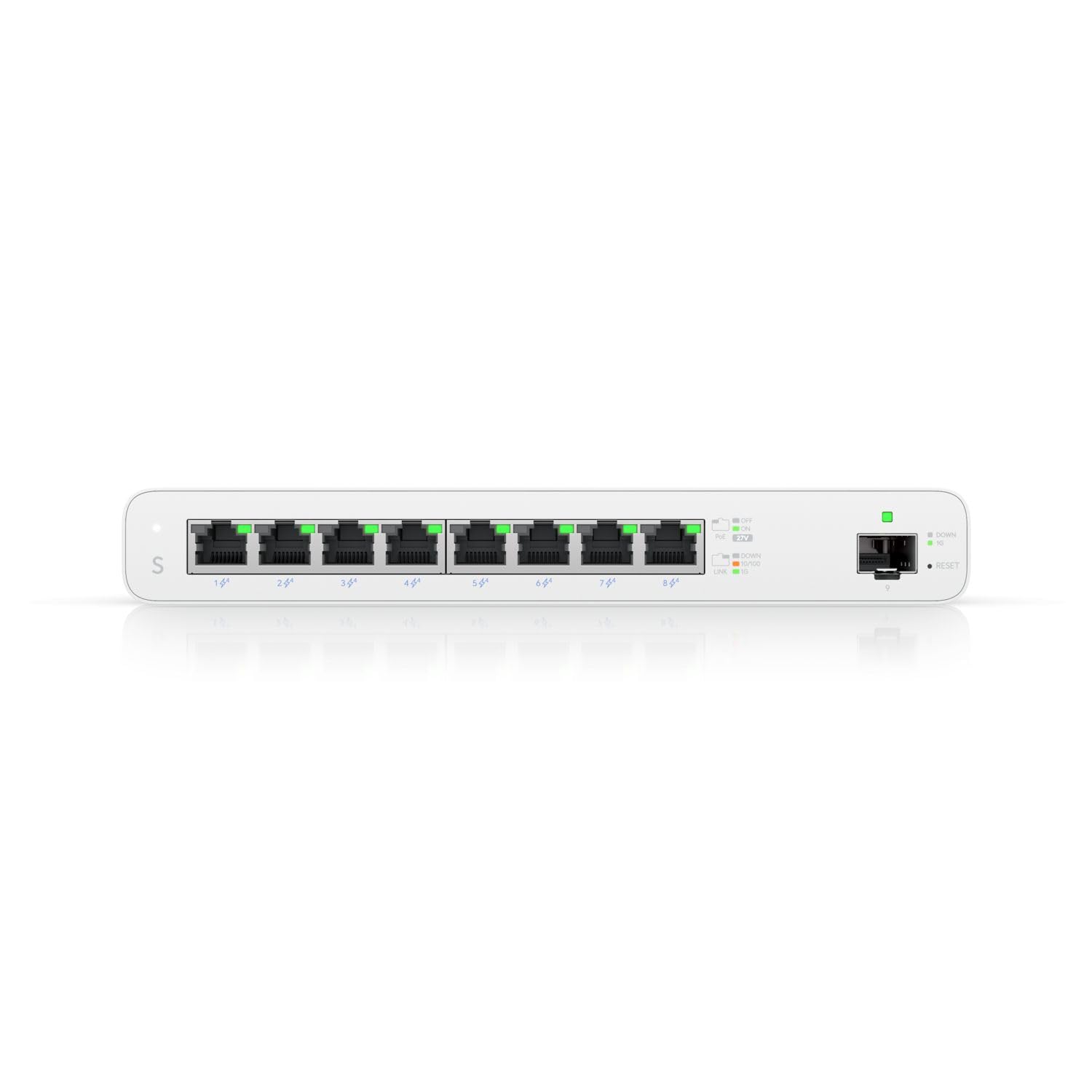 Foto 3 pulgar | Switch Ubiquity Micropop 8x Rj45 110w 27v 110w Con 1 Puerto Sfp - Venta Internacional.