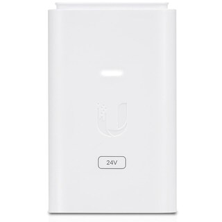 Foto 2 | Inyector Poe Ubiquiti Poe-24-7w-g-wh Con Conexión A Tierra - Venta Internacional.