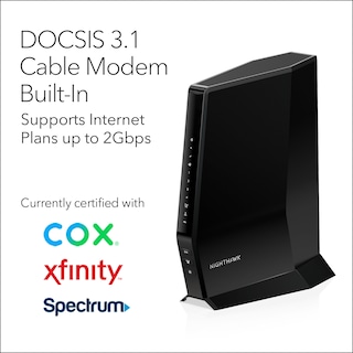 Foto 3 | Combo De Módem Por Cable Y Enrutador Wifi 6 Netgear Nighthawk Ax2700 - Venta Internacional.
