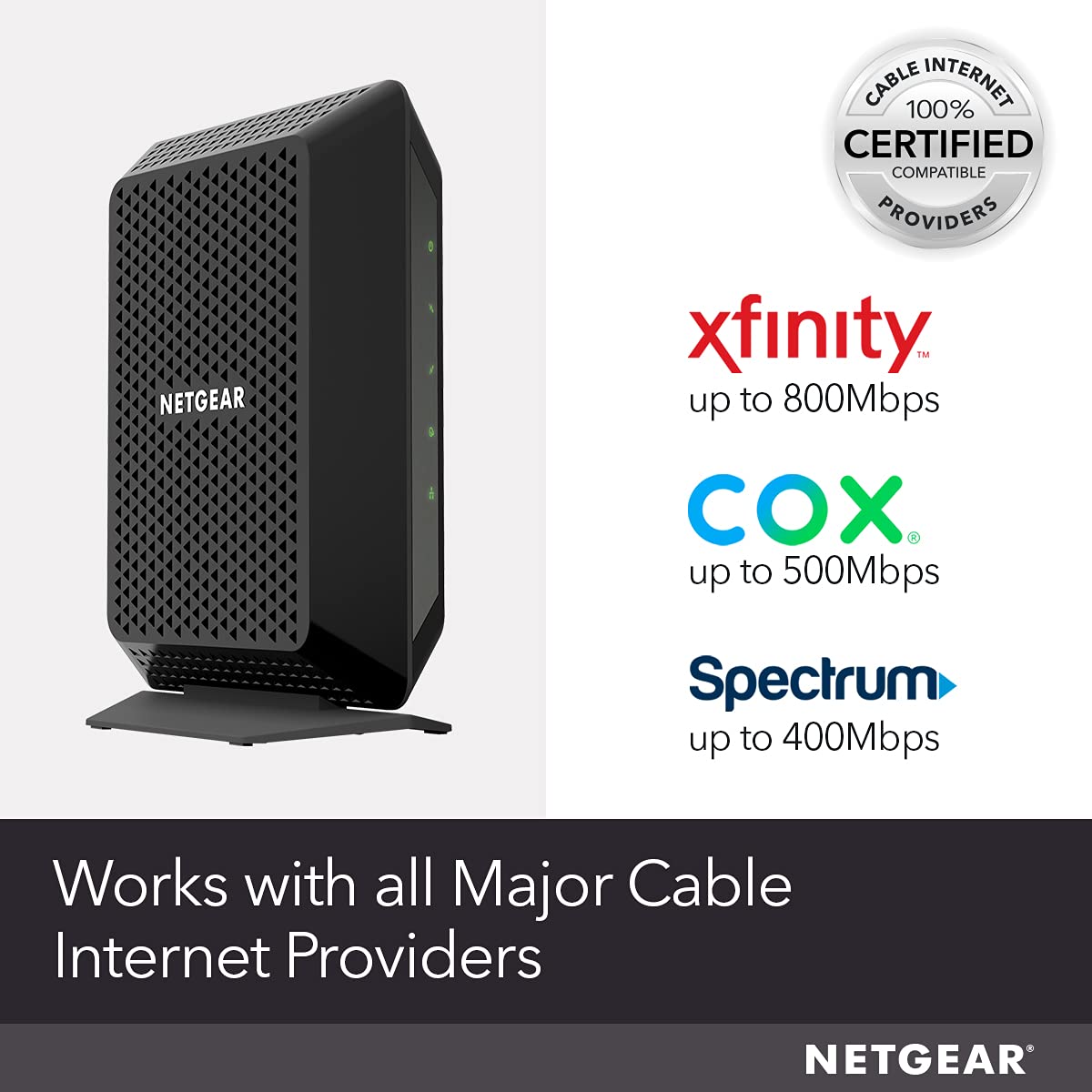 Foto 4 pulgar | Módem Por Cable Netgear Cm700-1aznas Docsis 3.0 800 Mbps - Venta Internacional.