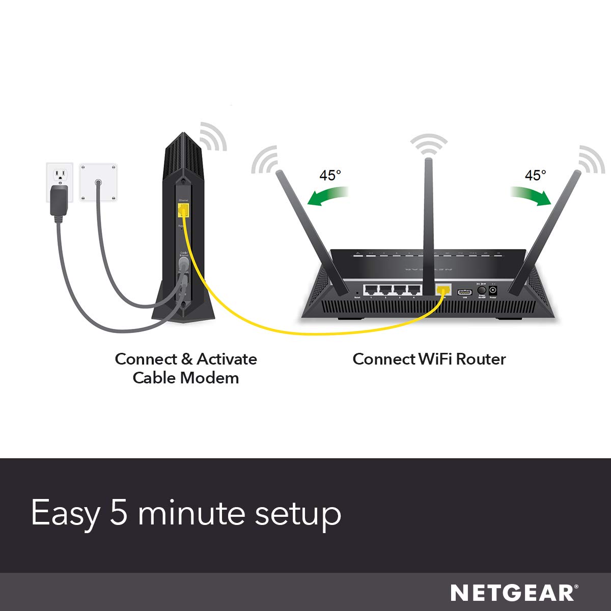 Foto 6 pulgar | Módem Por Cable Netgear Cm700-1aznas Docsis 3.0 800 Mbps - Venta Internacional.
