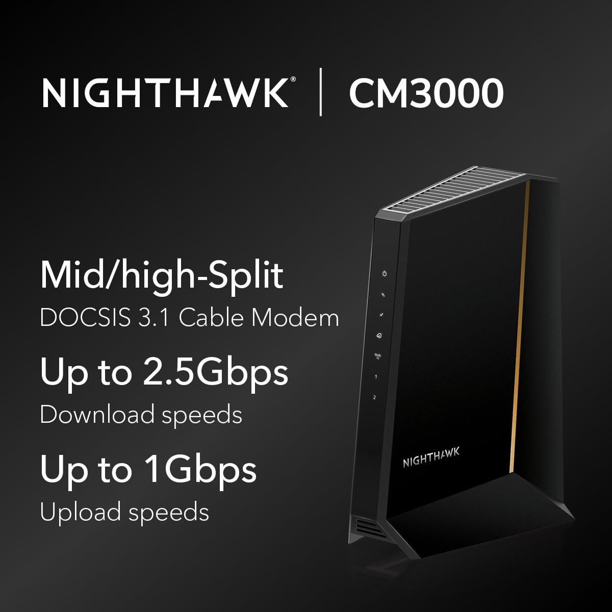 Foto 3 pulgar | Módem Por Cable Netgear Nighthawk Docsis 3.1 Cm3000-1aznas - Venta Internacional.