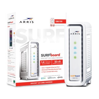 Foto 5 | Módem Por Cable Arris Surfboard Sb6190 Docsis 3.0 1,4 Gbps Blanco - Venta Internacional.