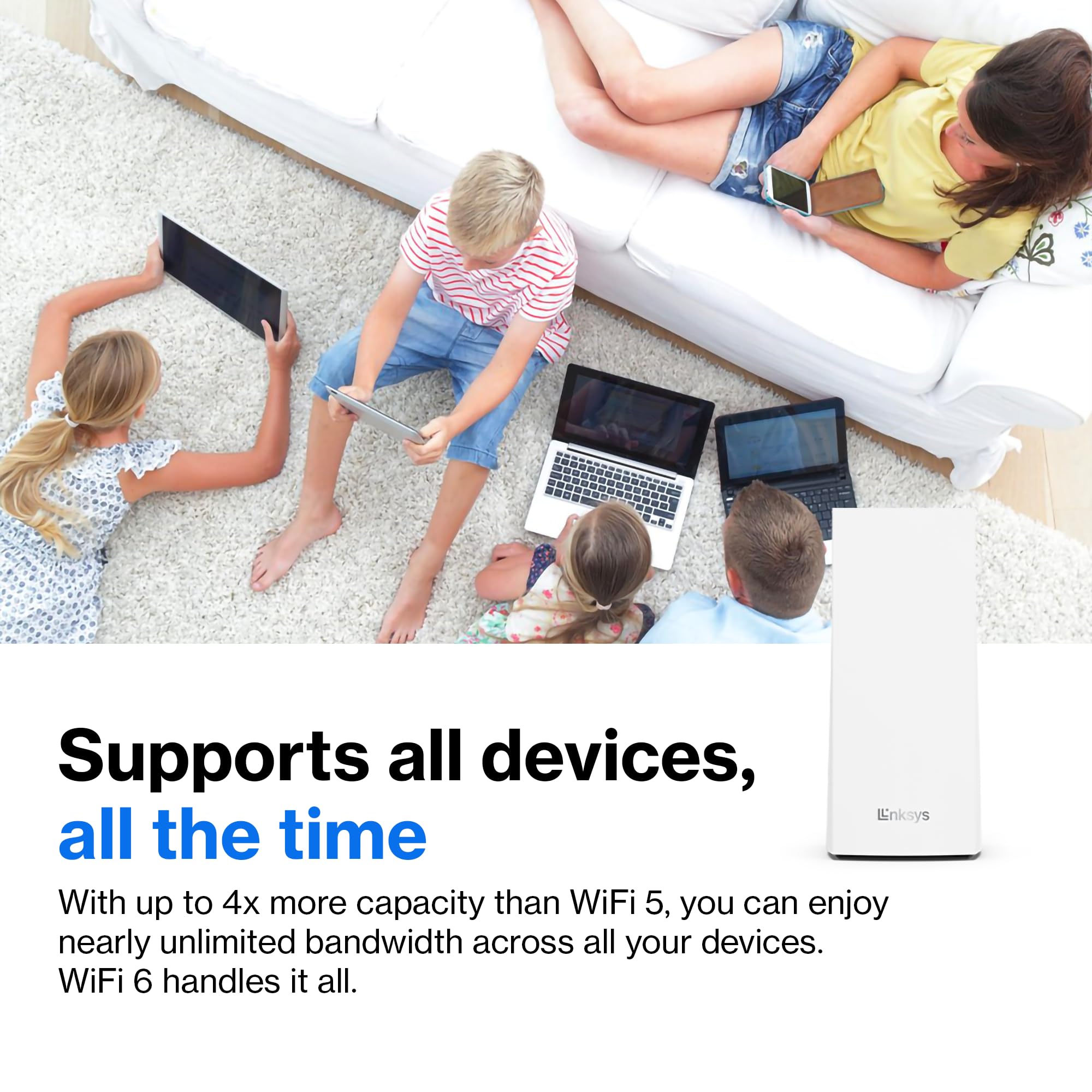 Foto 6 pulgar | Enrutador Wifi Linksys Atlas Pro 6 Ax5400 Wifi 6 De Doble Banda - Venta Internacional.