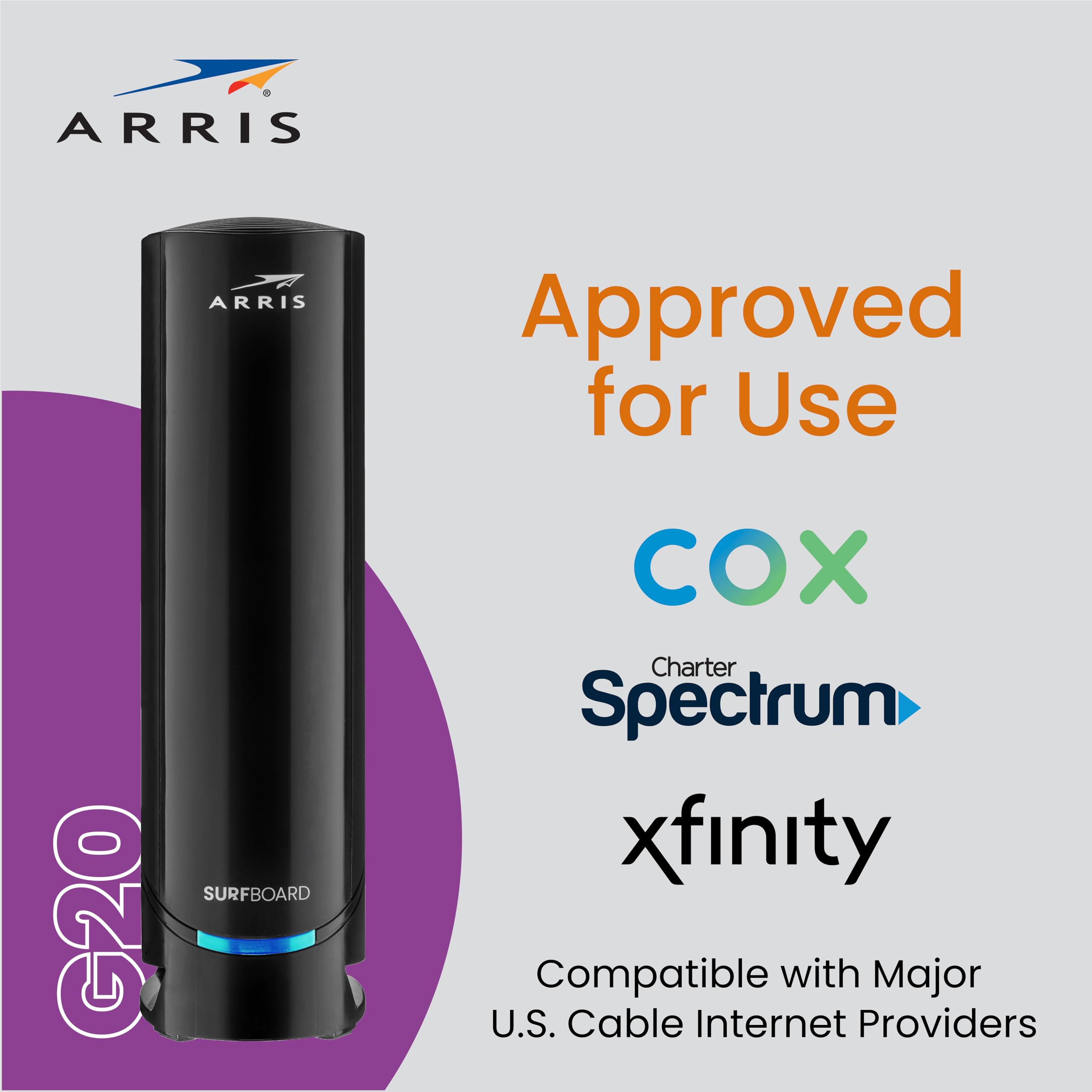 Foto 2 | Combinación De Módem-router Por Cable Arris G20 Docsis 3.1 Wifi 6 Ax3000 - Venta Internacional.