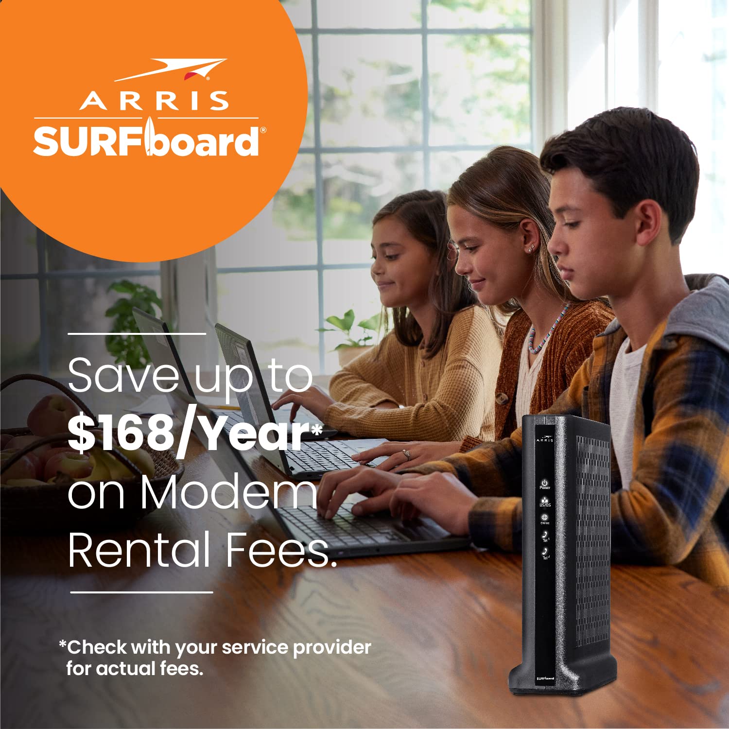 Foto 4 | Módem Por Cable Arris Surfboard T25 Docsis 3.1 Gigabit - Venta Internacional.