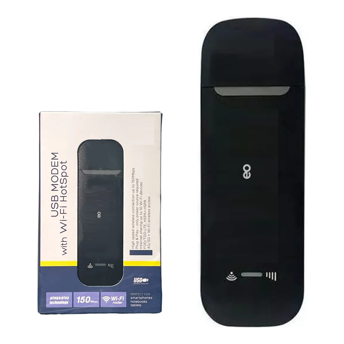 Foto 3 pulgar | Mini Módem Router 4g Wifi Lte Con Chip Usb Eo Safe Imports Esi-20120 Negro