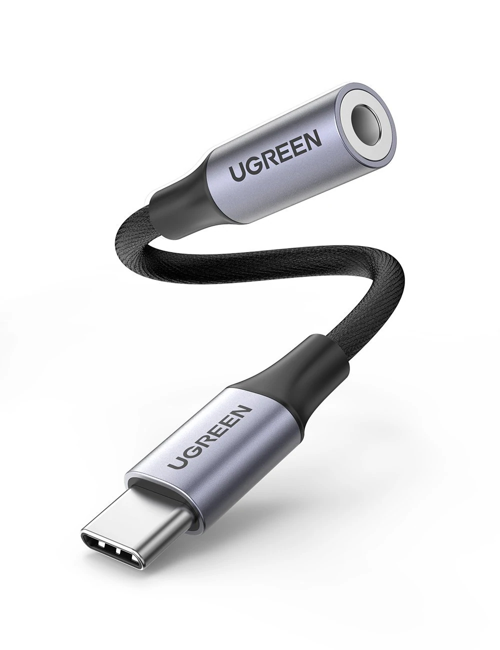 Foto 2 pulgar | Adaptador USB C a 3.5 mm Ugreen 80154 color Gris