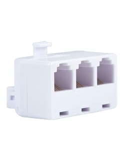 Foto 1 | Adaptador GE Triplex Basariworld Blanco