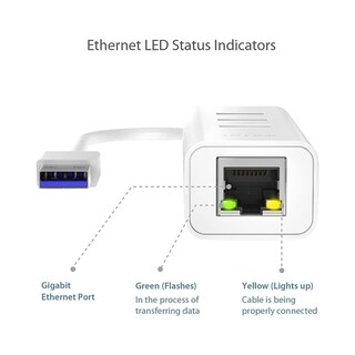 Foto 2 | Adaptador Usb 3.0 A Ethernet Tp-link Hub Usb De 3 Puertos Con Rj45 - Venta Internacional.