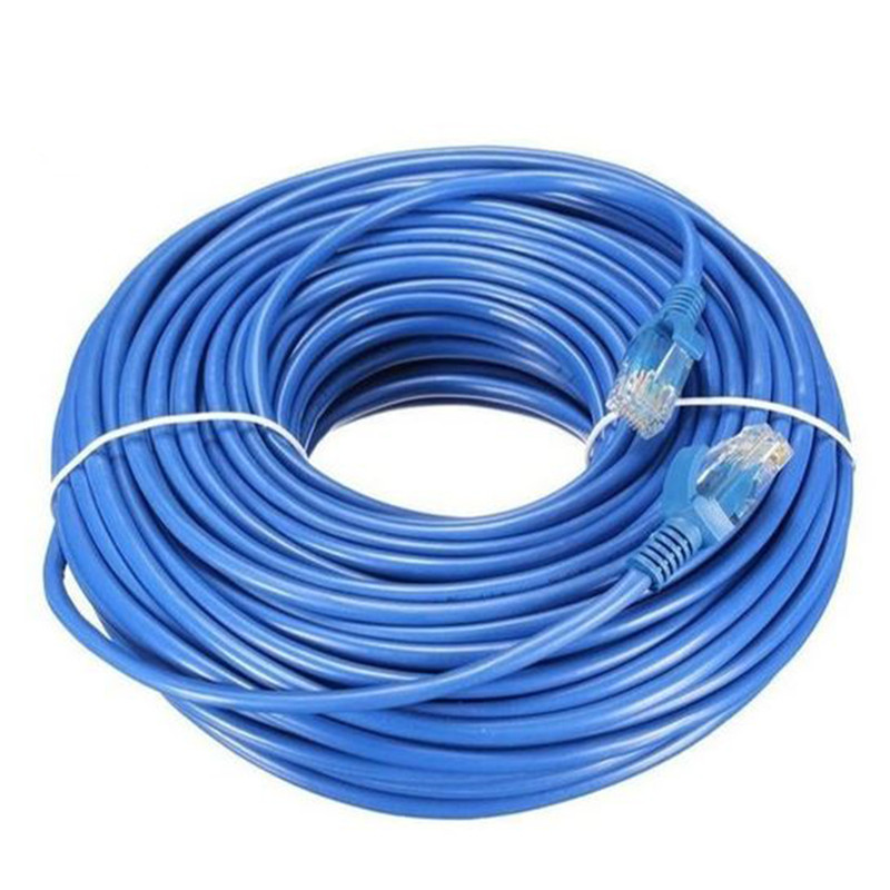 Cable de Red Ethernet Sin Marca CAT5-30M color Azul 30 m UTP RJ 45
