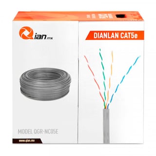Foto 1 | Bobina de Cable Cat5e Qian Dianian Qhr-cat5e
