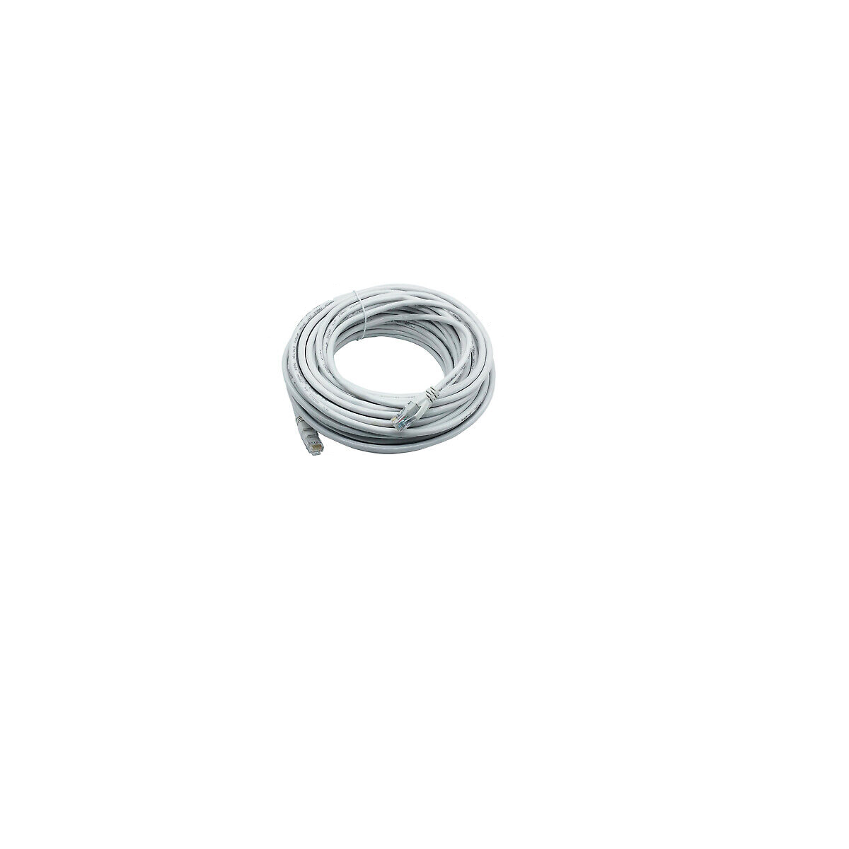 Cable Ethernet Red Lan 20m Reforzado Cat6 Internet Consola Eo Safe Imports Esi-10985 Blanco