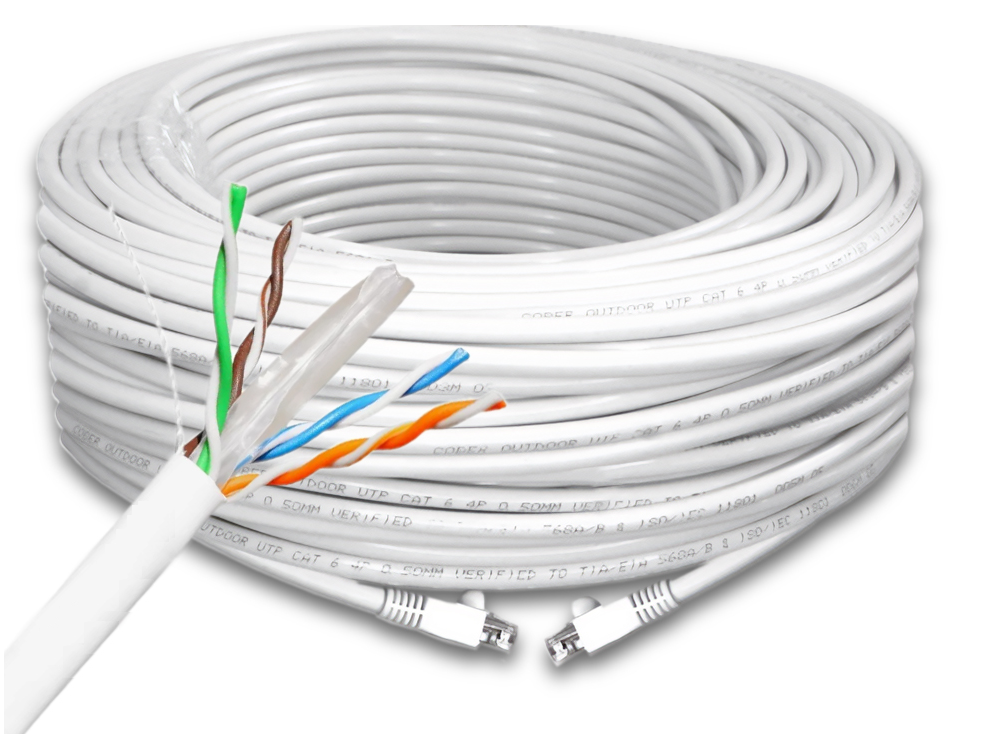 Foto 2 pulgar | Cable De Red Prodotty Utp Poe Cat6a 20m Blanco P/interior