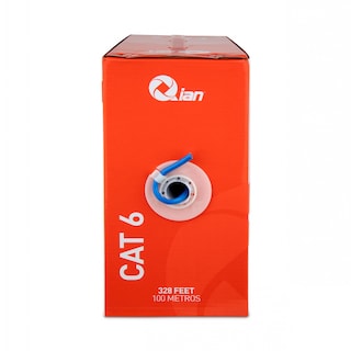 Foto 6 | Bobina De Cable Qian Utp Cat6 Cca De 100m (qhr-cat6-10)