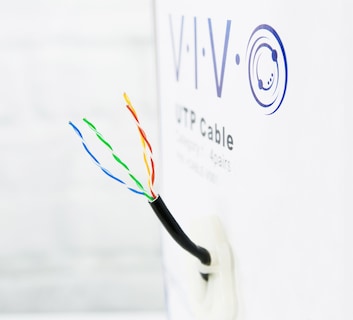 Foto 2 | Cable Ethernet Vivo Cable-v011 Cat5e, 500 Pies, Resistente Al Agua, Negro - Venta Internacional.