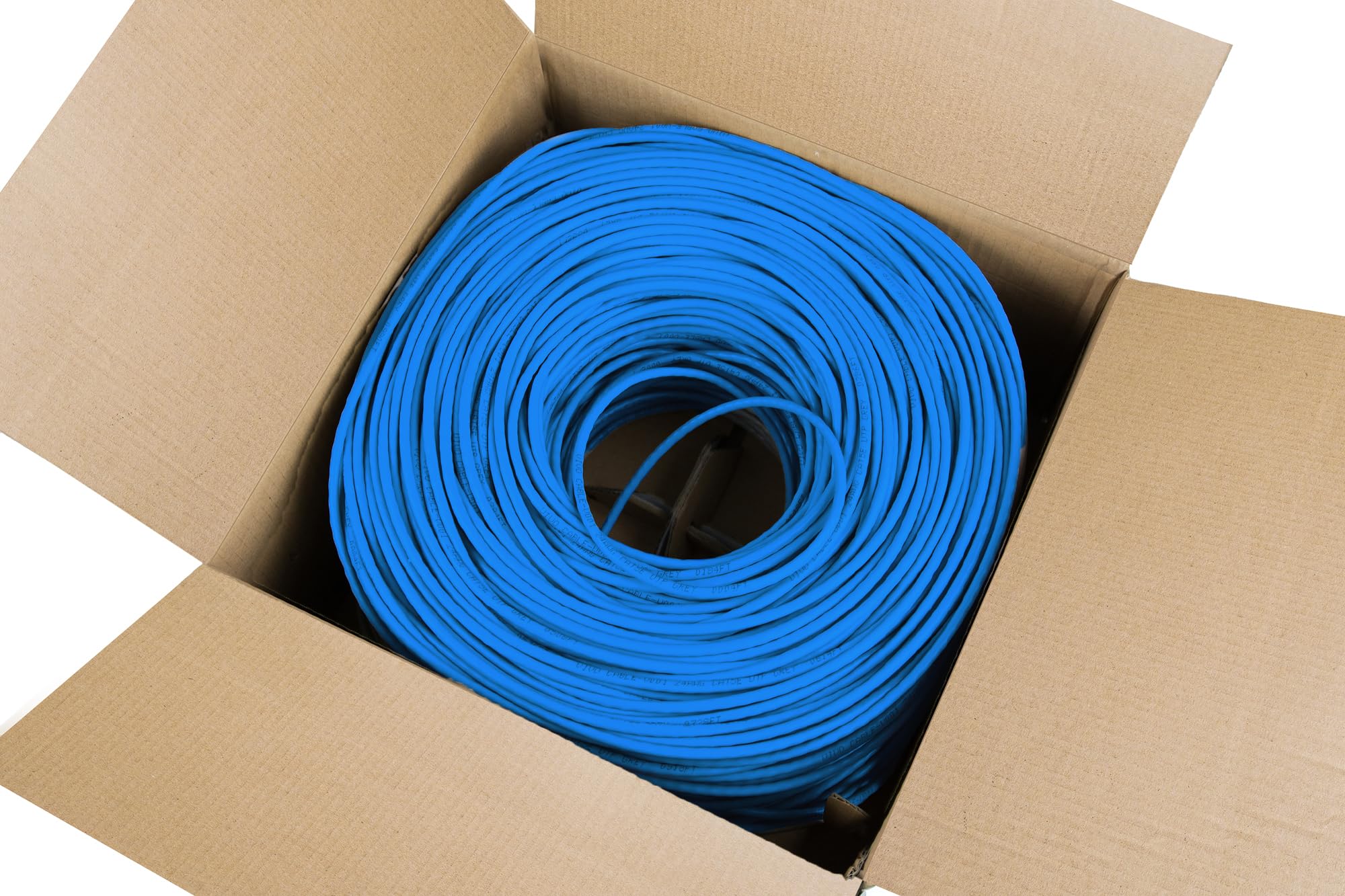 Foto 7 pulgar | Cable Ethernet Vivo Cca Cat5e 24 Awg Utp 305 M Azul - Venta Internacional.