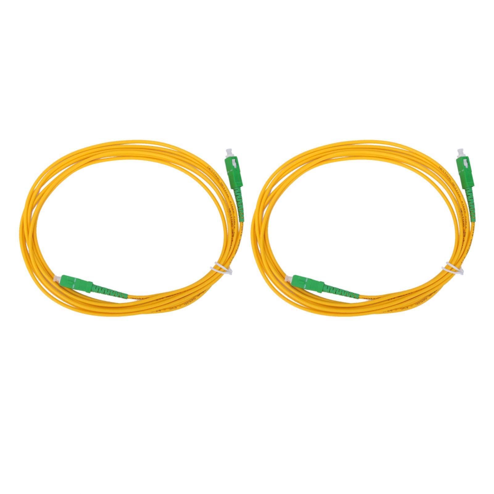 Foto 2 pulgar | Cable De Conexión De Fibra Óptica Hilitand 3m Monomodo Sc/apc X2 - Venta Internacional.