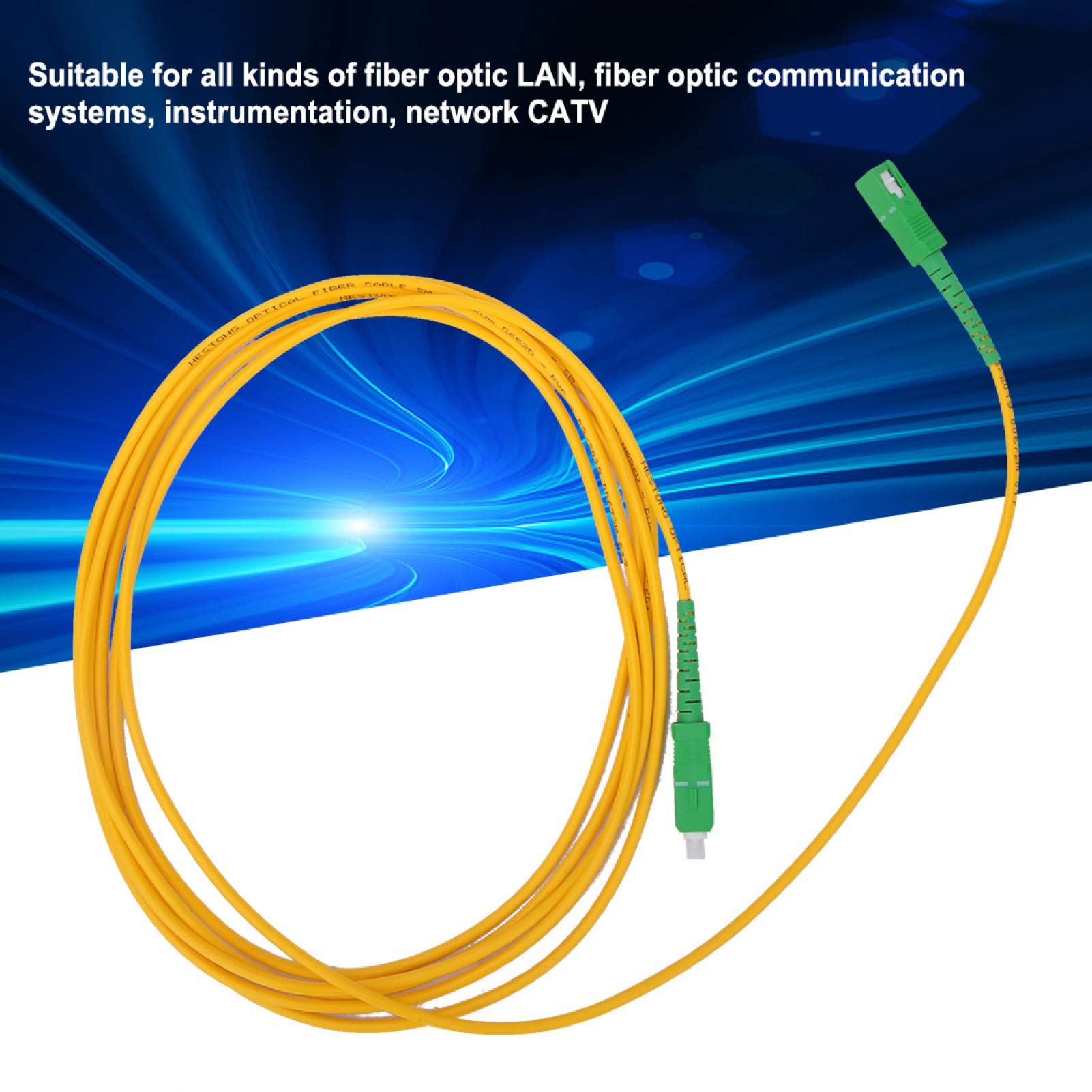 Foto 5 pulgar | Cable De Conexión De Fibra Óptica Hilitand 3m Monomodo Sc/apc X2 - Venta Internacional.