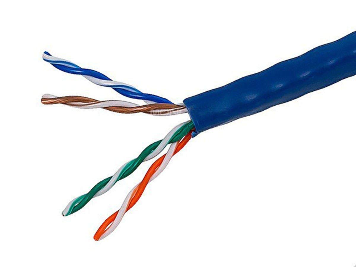 Foto 2 pulgar | Cable Ethernet A Granel Monoprice Cat5e 350 Mhz Utp 250 Pies Azul - Venta Internacional.