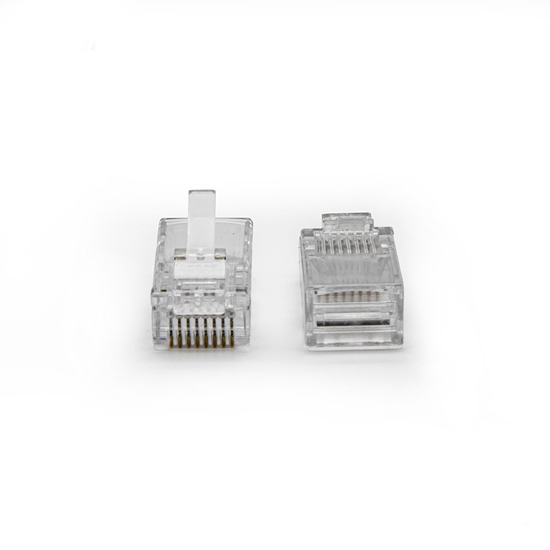 Foto 4 pulgar | Conector Modular Rj45 Qian Nw5100 Transparente 100 Piezas