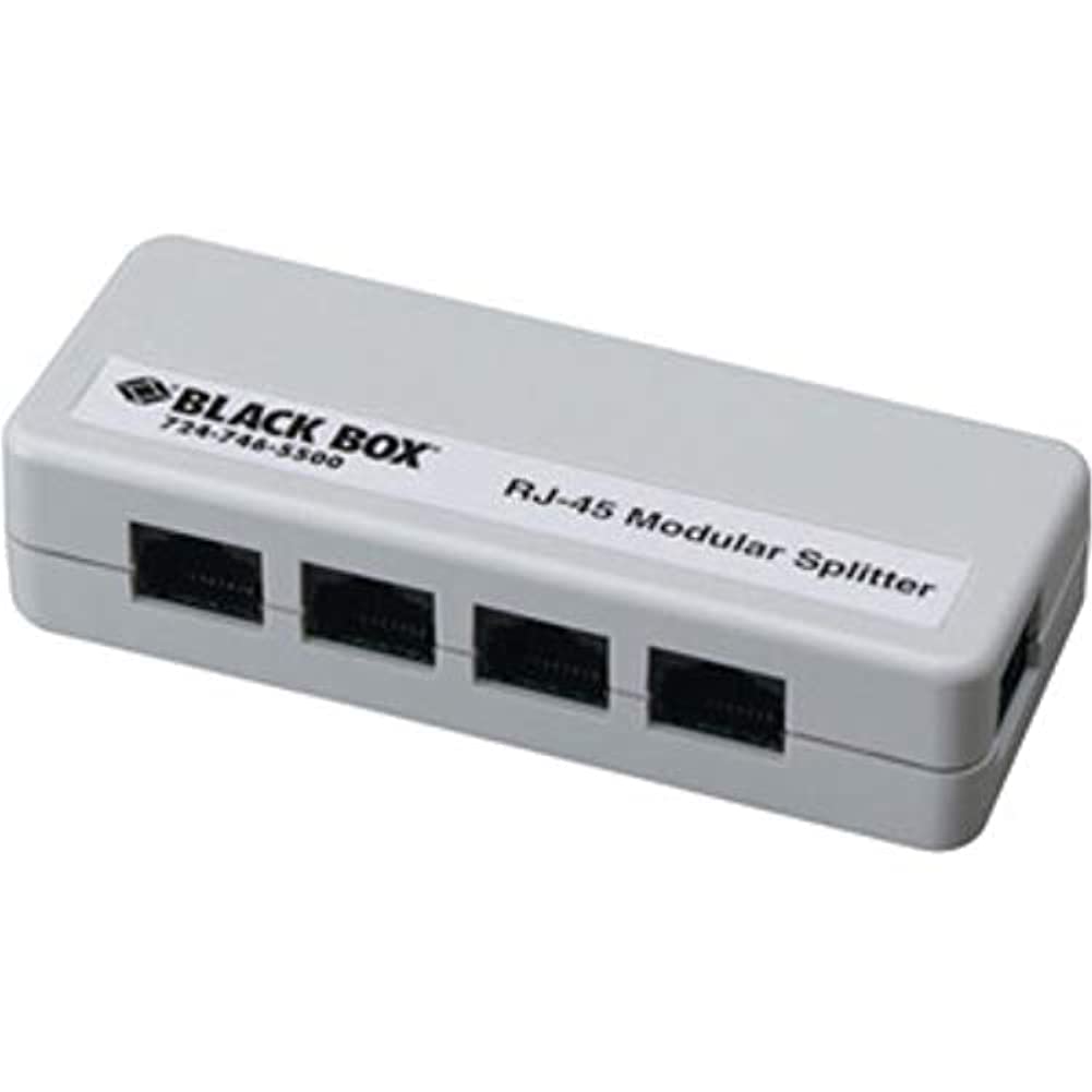 Foto 2 pulgar | Divisor De Señal Black Box Rj-45 Modular De 5 Posiciones 8x8 - Venta Internacional.