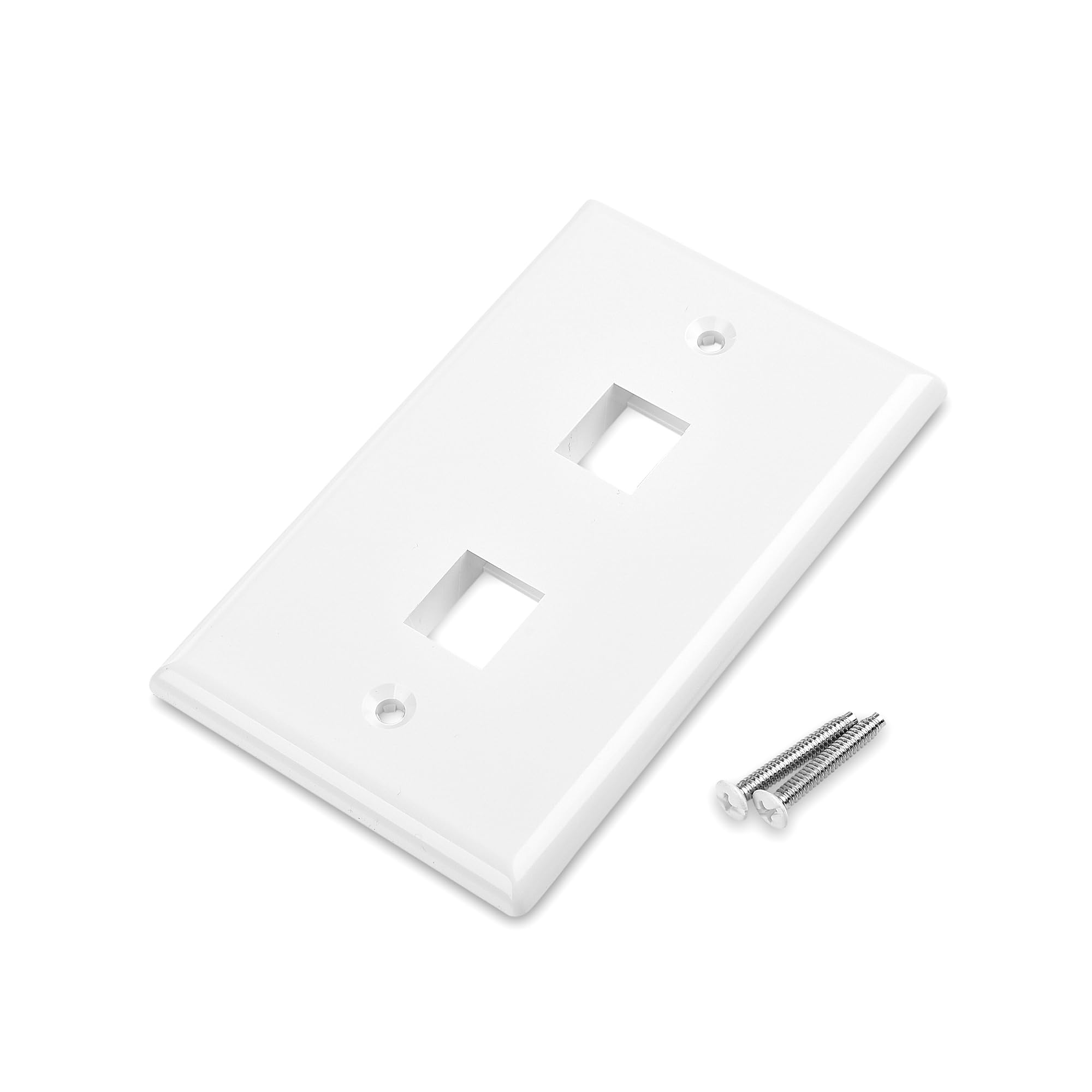 Foto 4 pulgar | Wall Plate Cable Matters Low Profile Keystone Jack X1 De 2 Puertos - Venta Internacional.