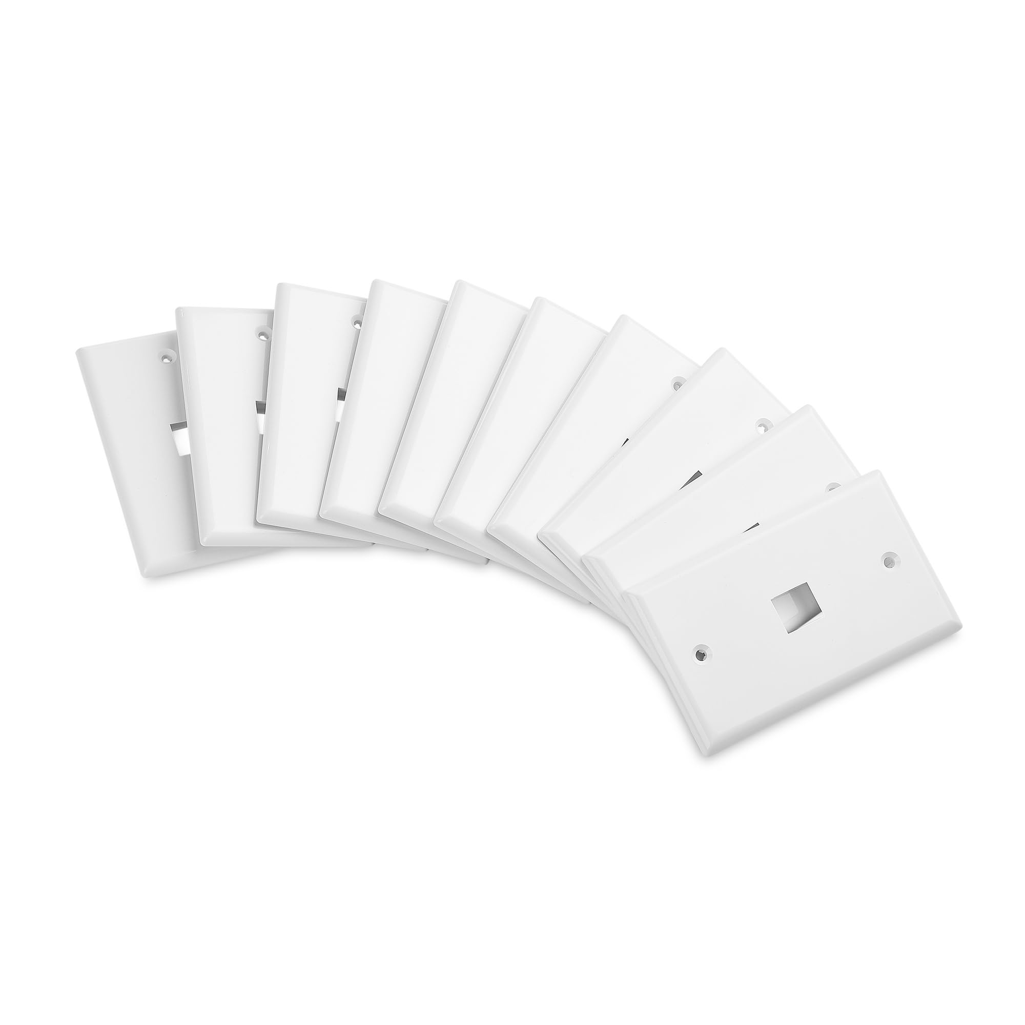Foto 5 pulgar | Wall Plate Cable Matters, Conector Keystone De 1 Puerto, Perfil Bajo, X10 - Venta Internacional.
