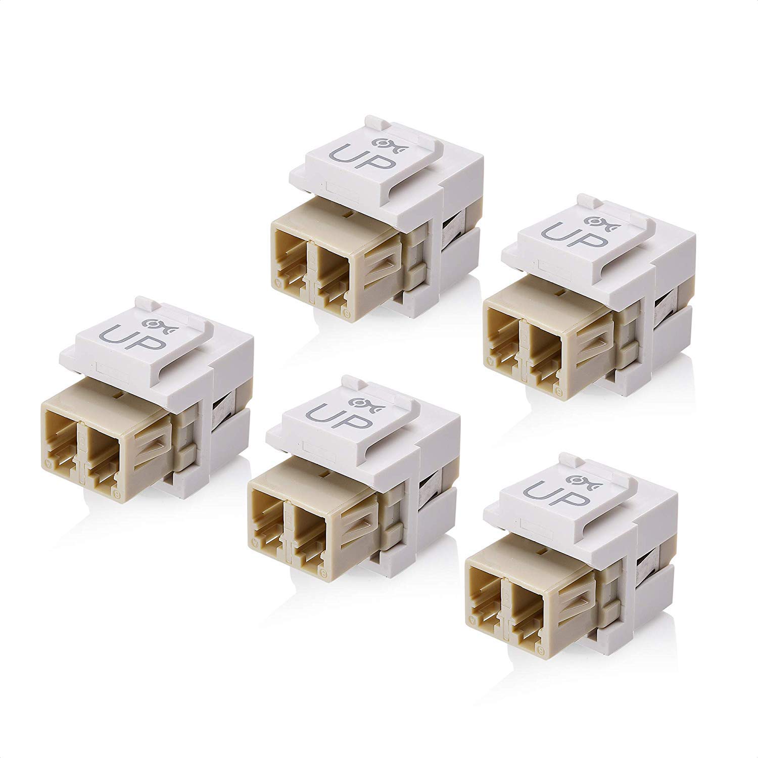 Foto 2 pulgar | Acoplador de Cable Keystone de Fibra Óptica Matters 5 Piezas - Venta Internacional