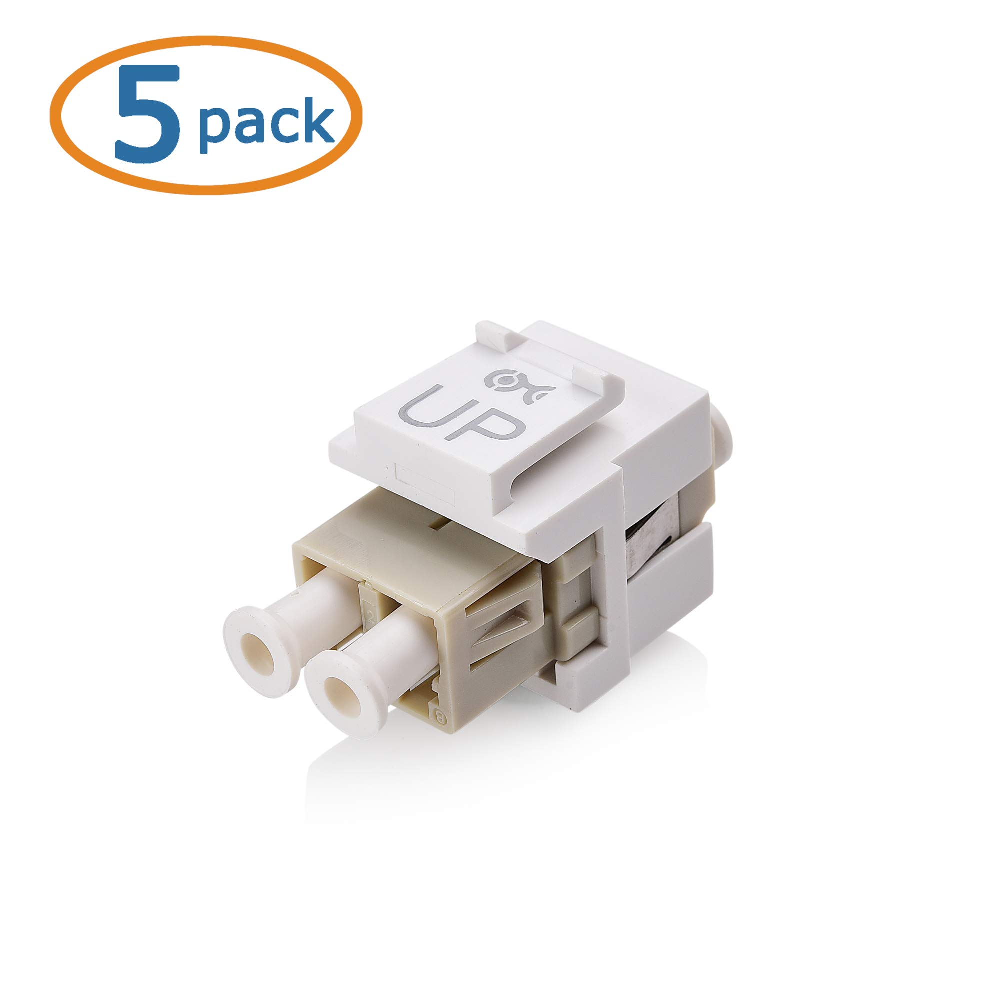 Foto 3 pulgar | Acoplador de Cable Keystone de Fibra Óptica Matters 5 Piezas - Venta Internacional
