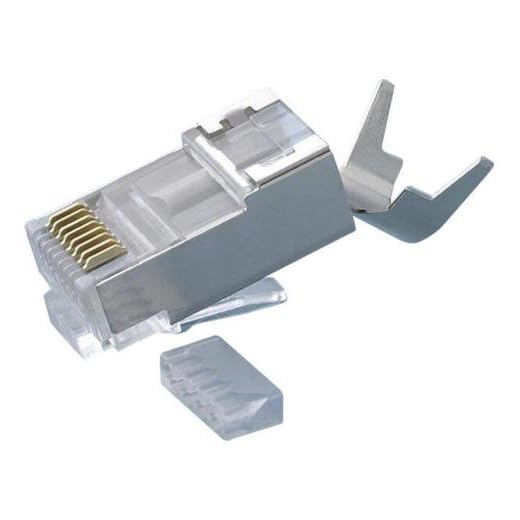 Foto 2 pulgar | Conectores Blindados Modulares Triplett Cat7-hpps-hp Cat7 Rj45 - Venta Internacional.