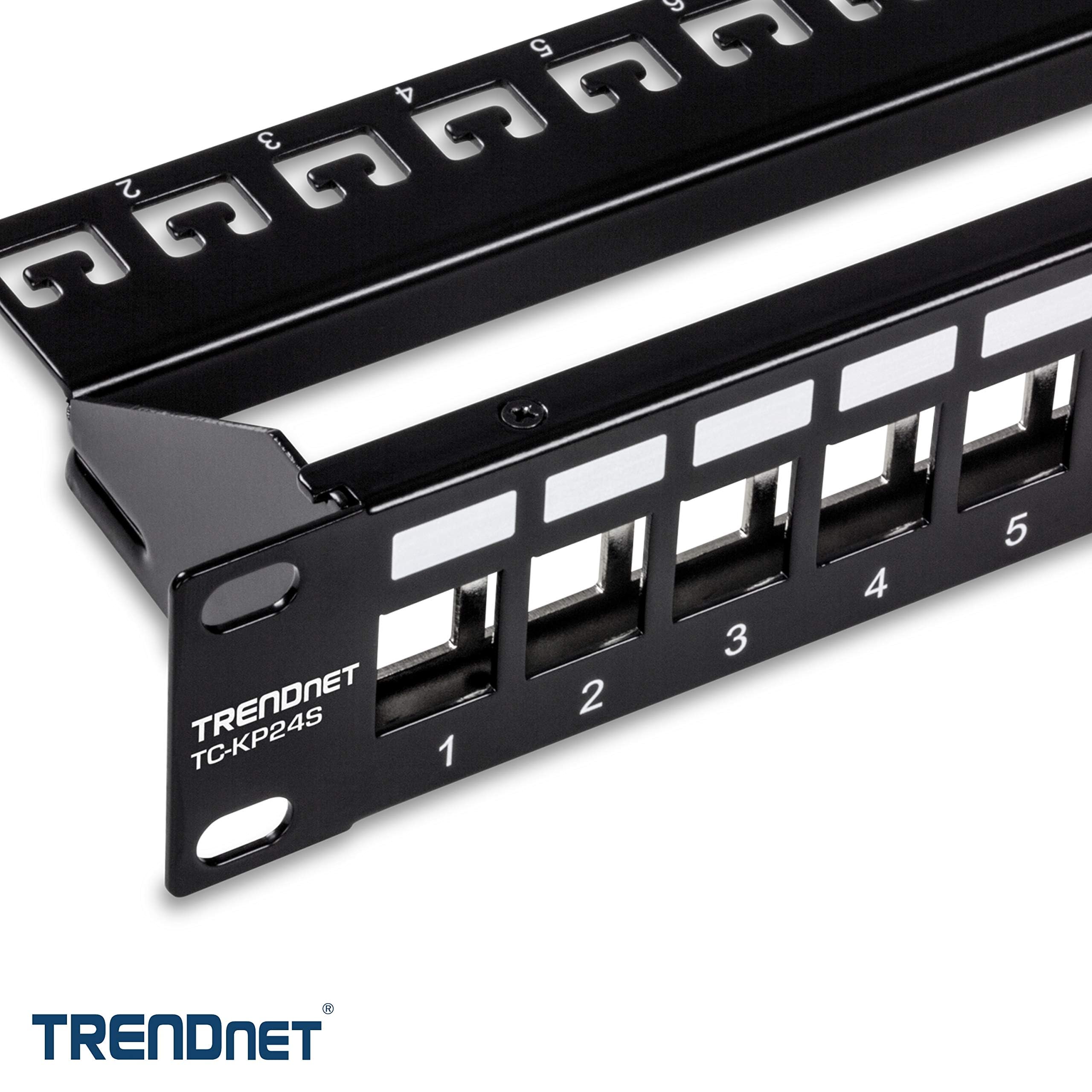 Foto 4 | Panel De Conexión Trendnet Tc-kp24s De 24 Puertos Y 1u Con Carcasa Blindada - Venta Internacional.