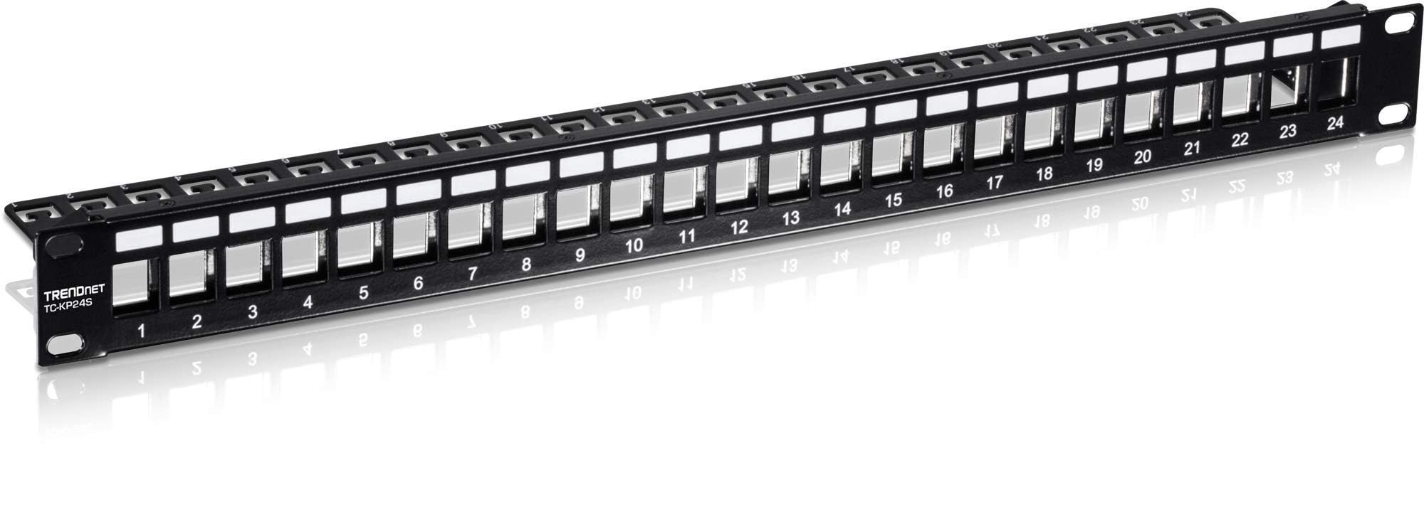 Foto 5 | Panel De Conexión Trendnet Tc-kp24s De 24 Puertos Y 1u Con Carcasa Blindada - Venta Internacional.