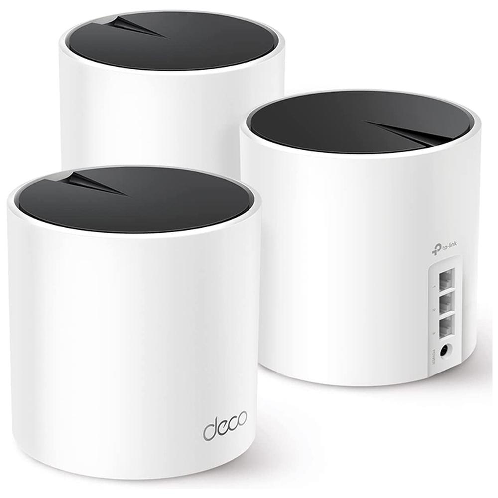 Foto 2 pulgar | Routers TP-Link Deco X55 3-Pack color Blanco Wifi 6 AX3000 5ghz 2402 Mbps 3 Piezas