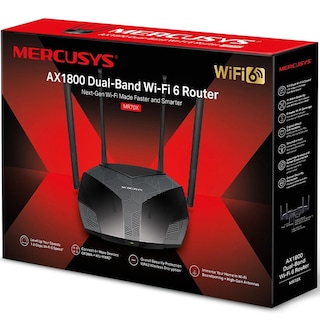 Foto 5 | Router Inalámbrico Mercusys Wi-fi 6 Ax1800 Doble Banda 1800mbps 802.11ax