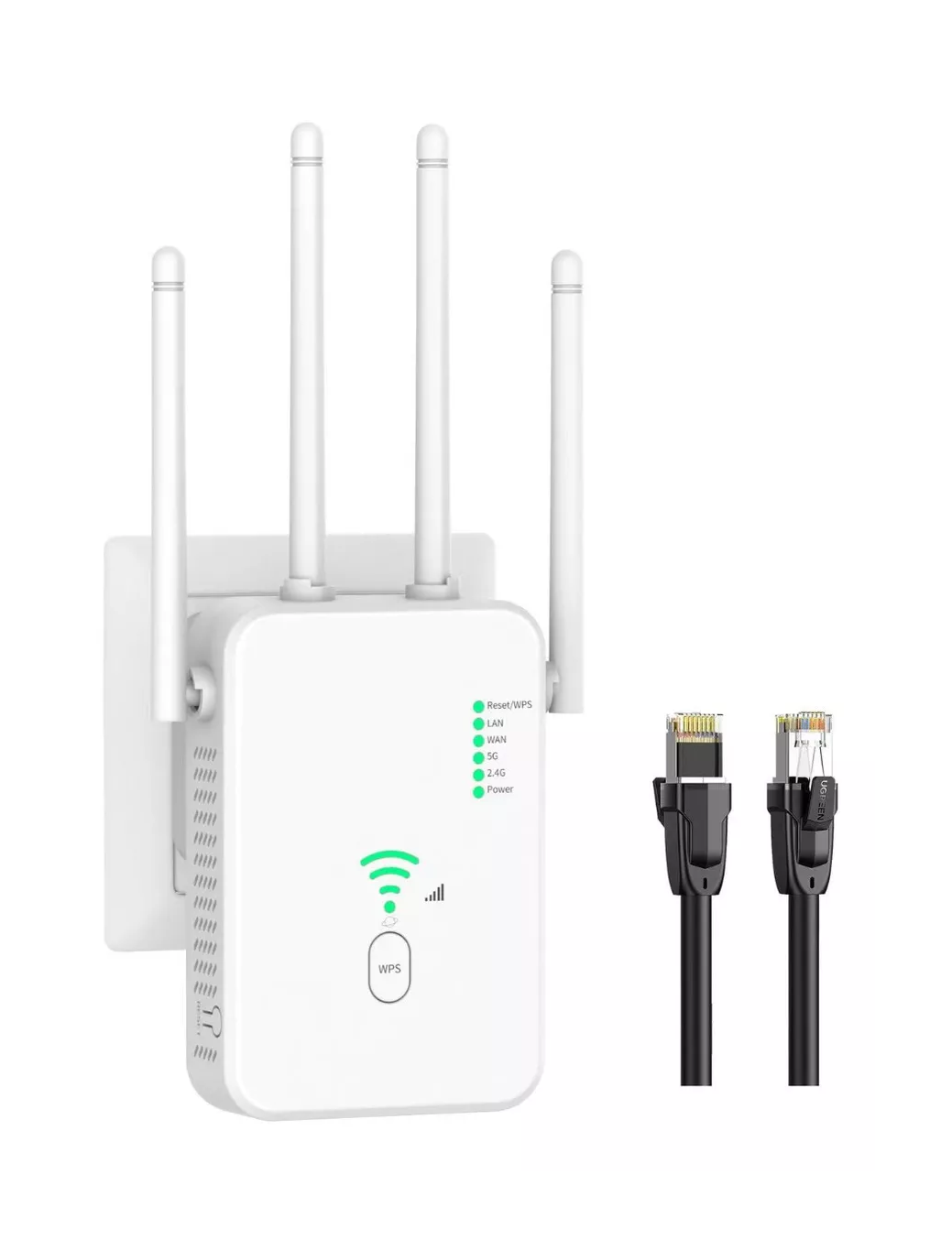 Foto 3 | Repetidor de Señal Wifi Punto de Acceso 5g  1200 mbps Blanco
