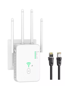 Foto 3 | Repetidor de Señal Wifi Punto de Acceso 5g 1200 mbps Blanco