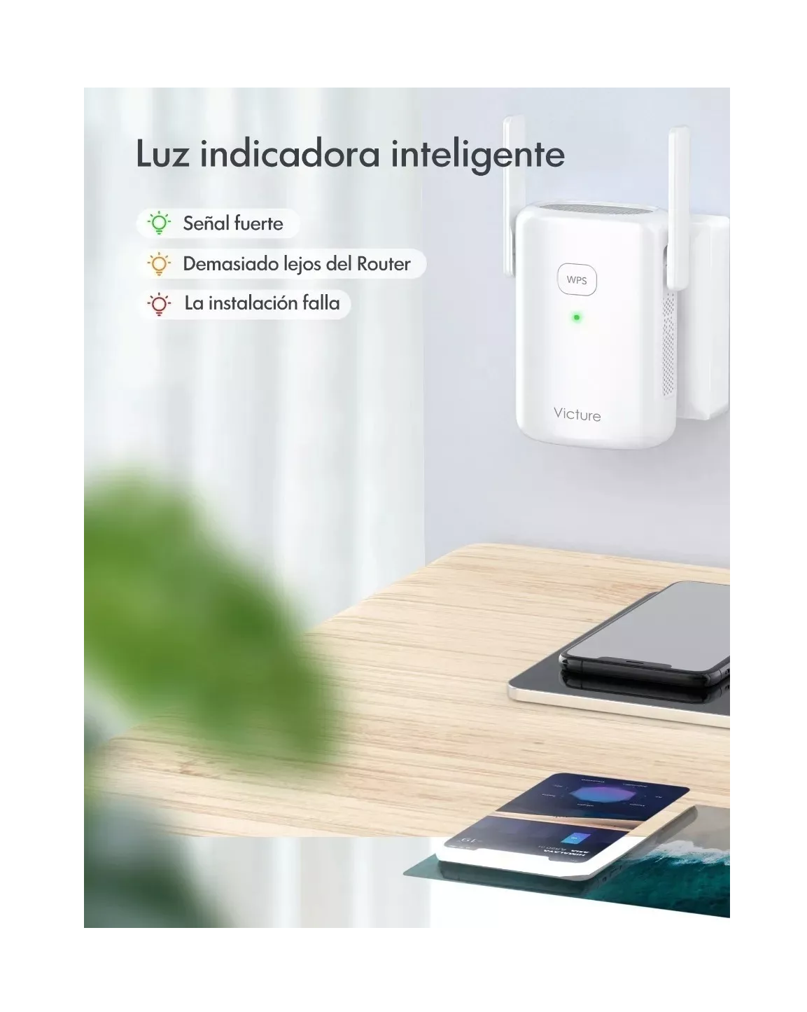 Foto 6 pulgar | Range Extender Access Point Bridge Blanco