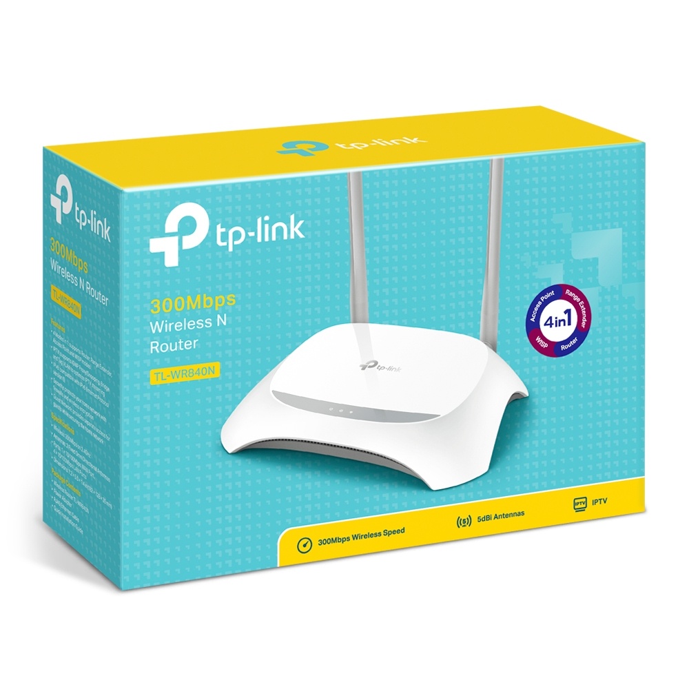 Foto 5 pulgar | Router Inalambrico Tp-link Tl-wr840n/v2 2.4ghz 300mbps 2 Antenas Fijas (tl-wr840n/v2)