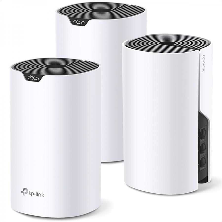 Foto 2 pulgar | Kit Router Deco S7 TP-Link Dual Band AC1900 Mesh 3 Pack Blanco