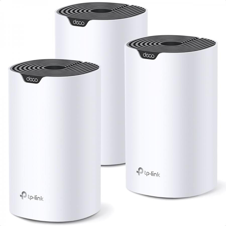 Foto 3 pulgar | Kit Router Deco S7 TP-Link Dual Band AC1900 Mesh 3 Pack Blanco