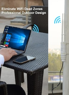 Foto 7 | Extensor De Doble Banda Wavlink Ac600 Para Puntos De Acceso Wifi Para Exteriores - Venta Internacional.